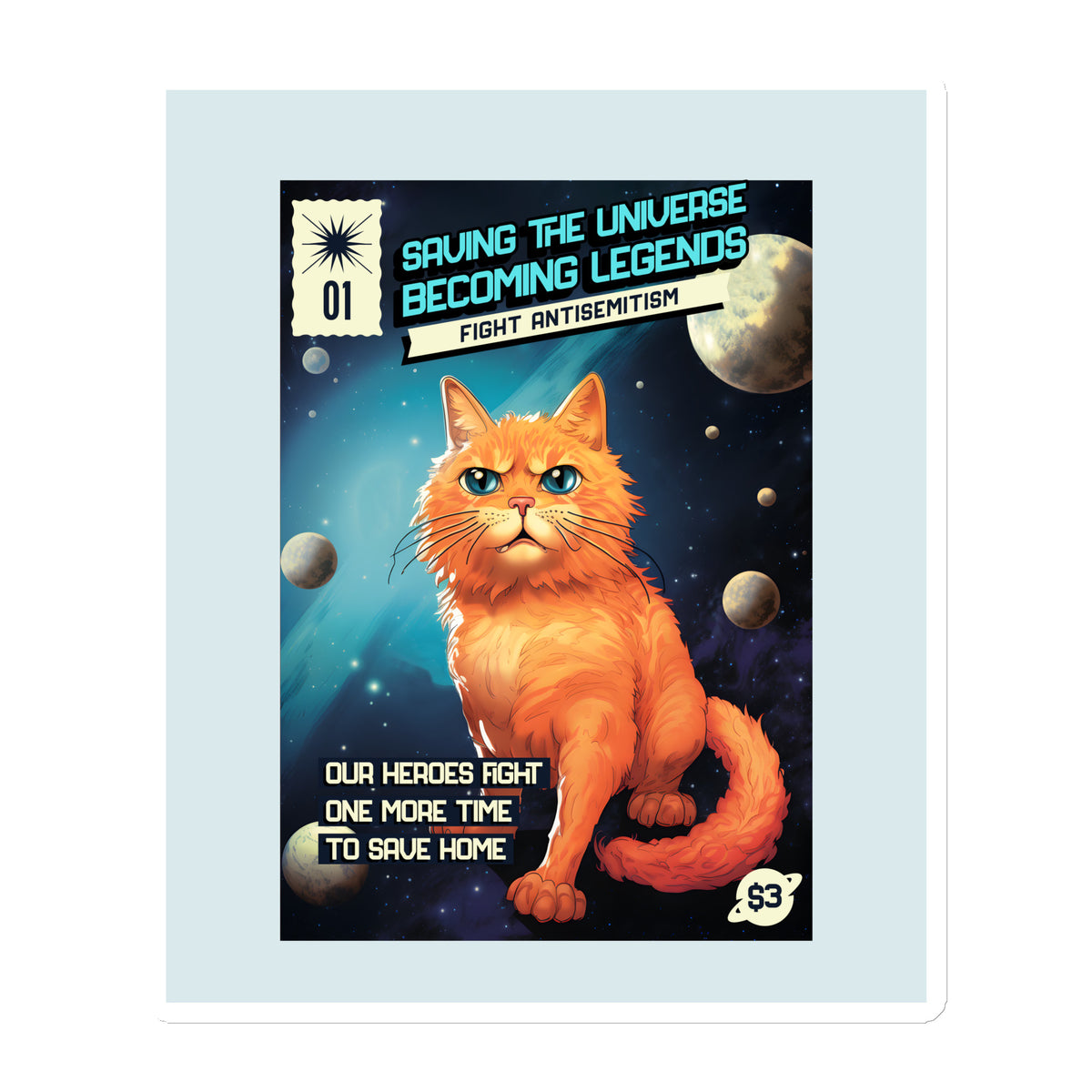 Universe Saga | Die-Cut Magnet Jouparty