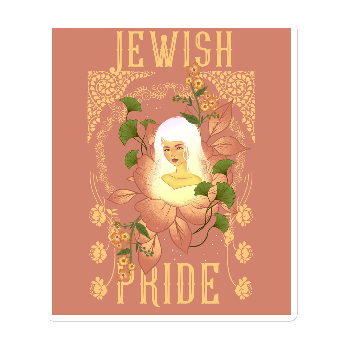 Jewish Beauty | Die-Cut Magnet Jouparty