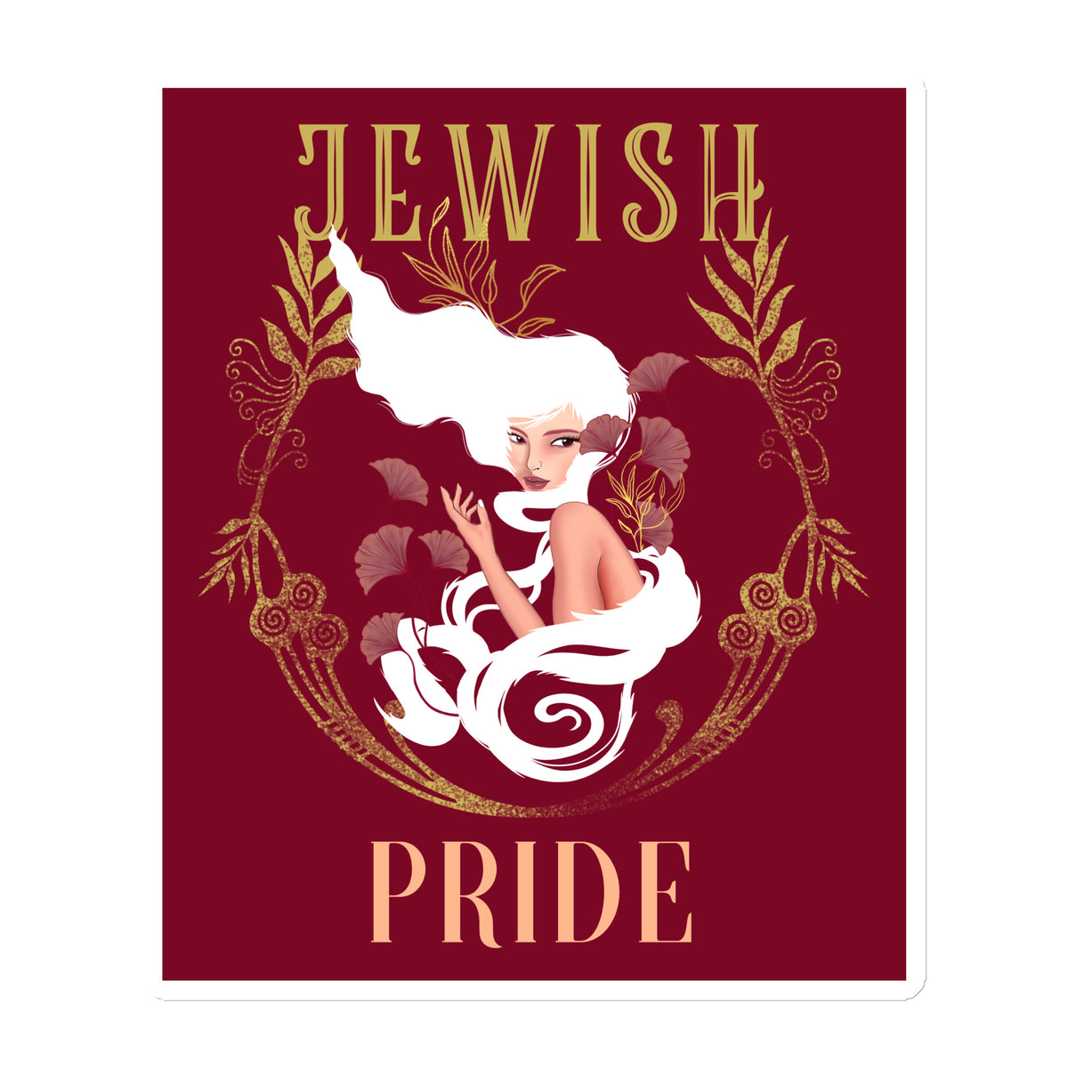Jewish Beauty | Die-Cut Magnet Jouparty