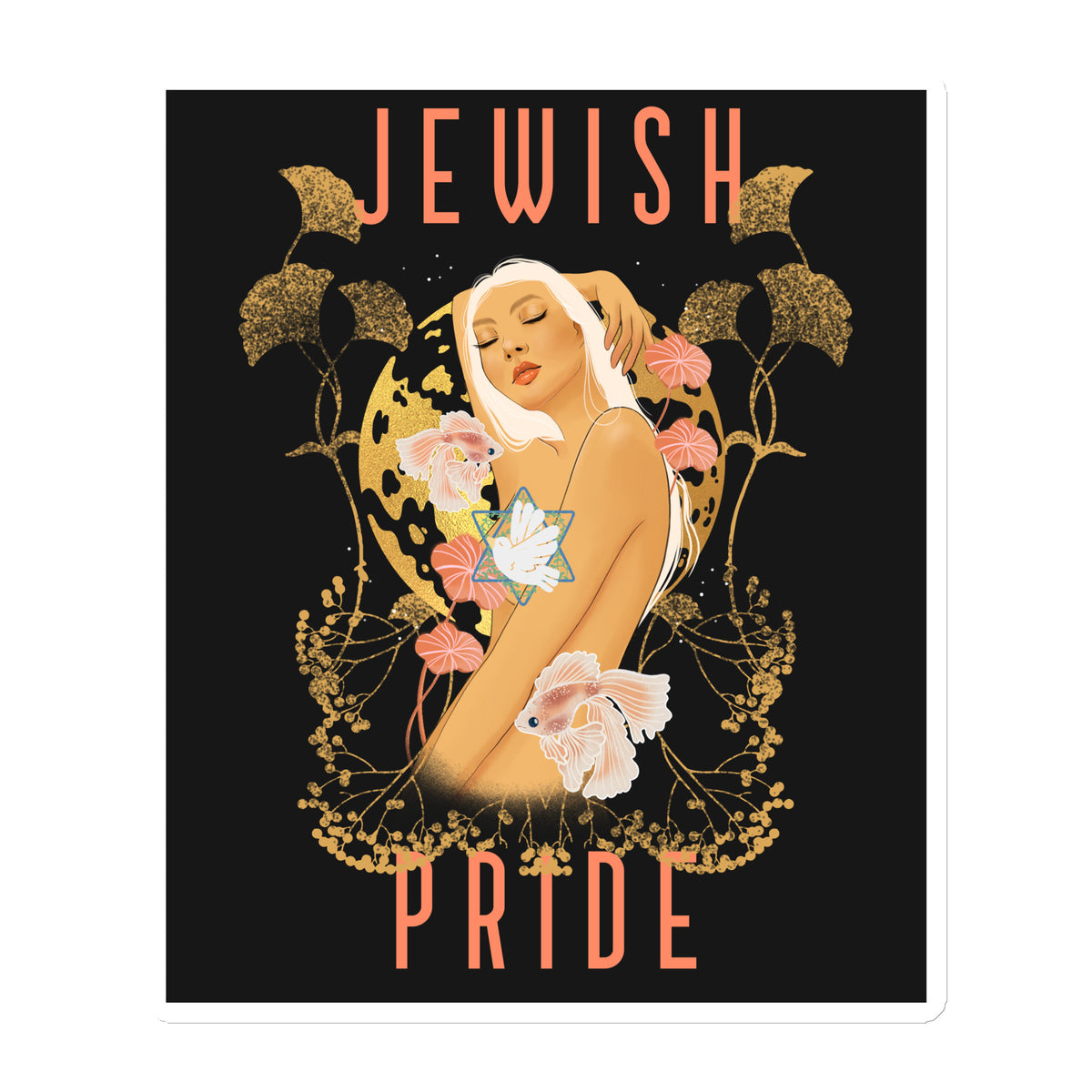 Jewish Beauty | Die-Cut Magnet Jouparty