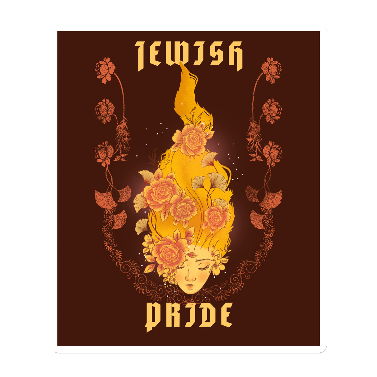 Jewish Beauty | Die-Cut Magnet Jouparty