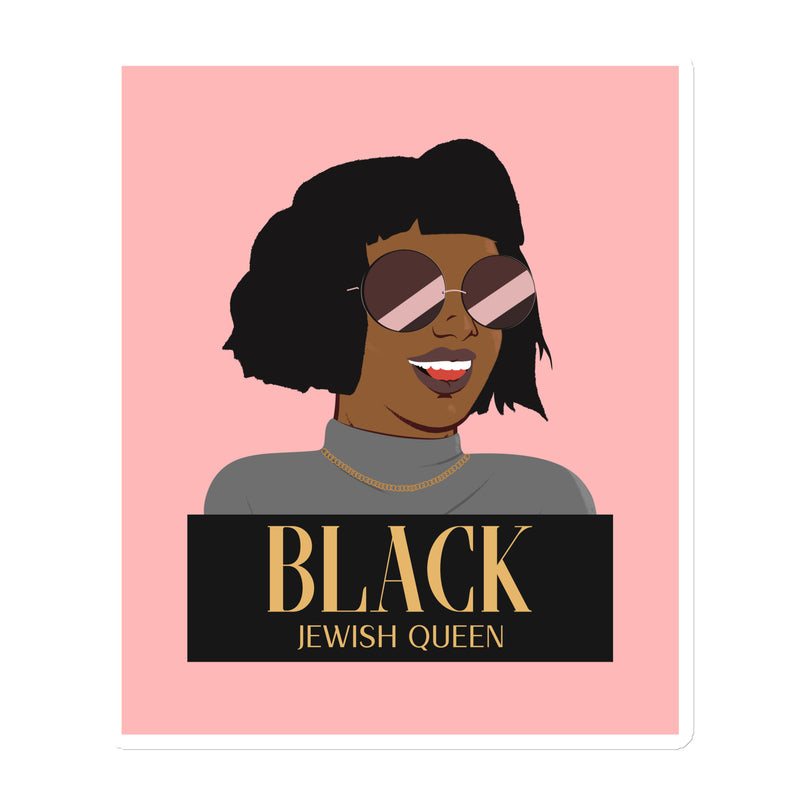 Black & Jewish Love | Die-Cut Magnet