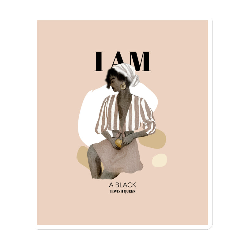 Black & Jewish Love | Die-Cut Magnet