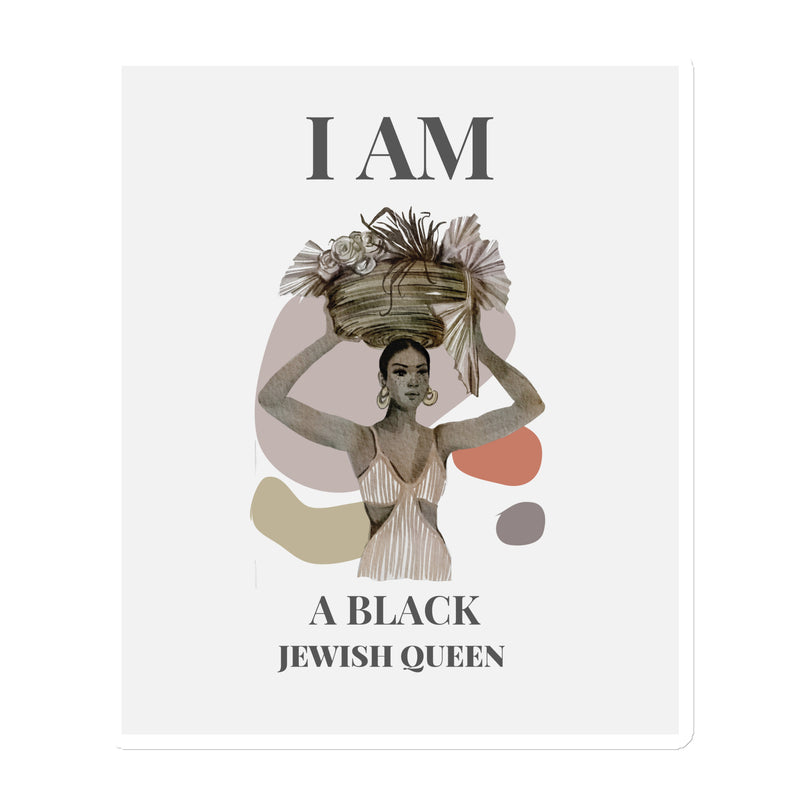 Black & Jewish Love | Die-Cut Magnet