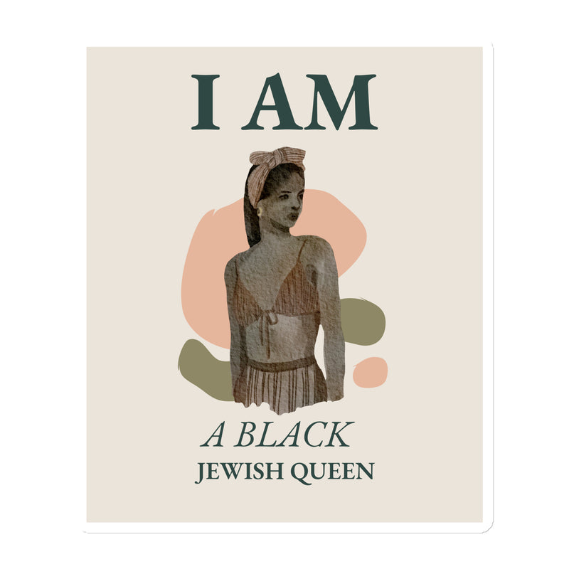 Black & Jewish Love | Die-Cut Magnet