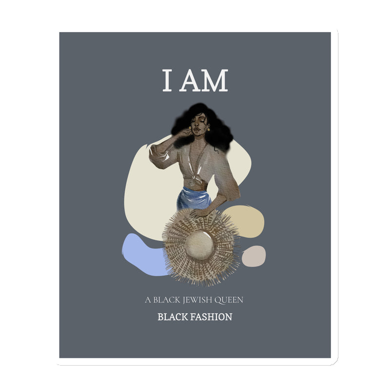 Black & Jewish Love | Die-Cut Magnet