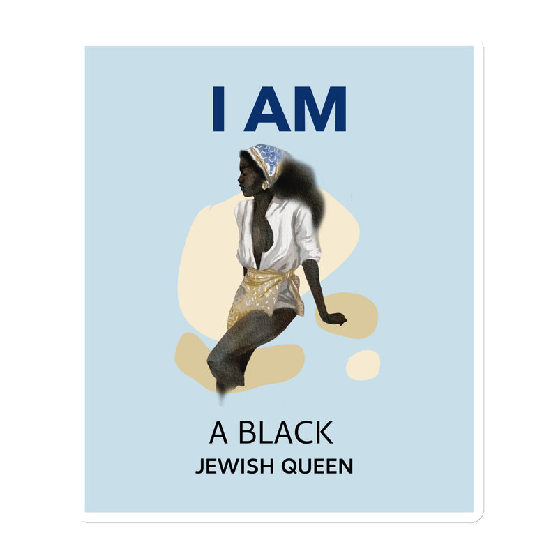 Black & Jewish Love | Die-Cut Magnet