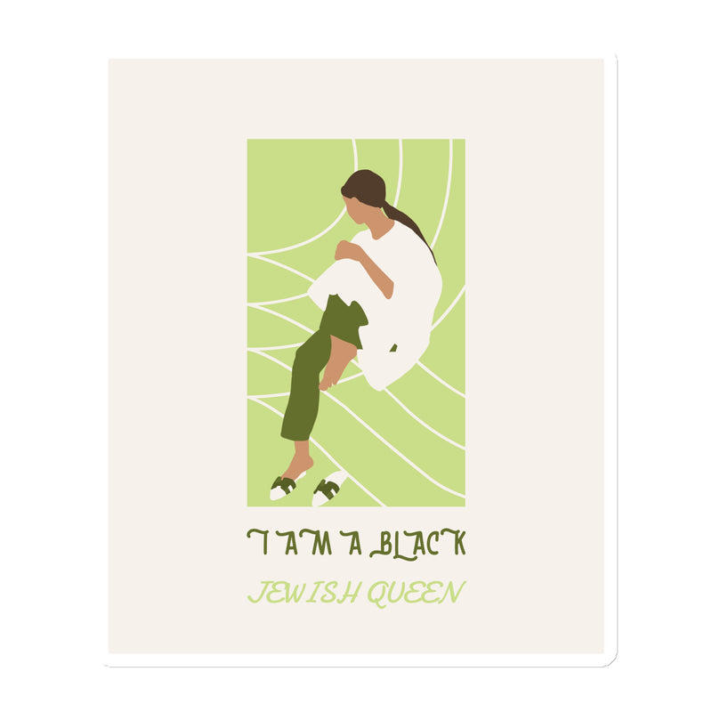 Black & Jewish Love | Die-Cut Magnet