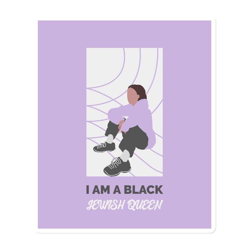 Black & Jewish Love | Die-Cut Magnet
