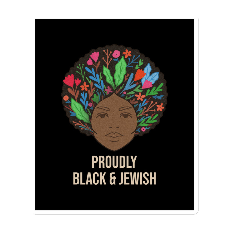 Black & Jewish Love | Die-Cut Magnet