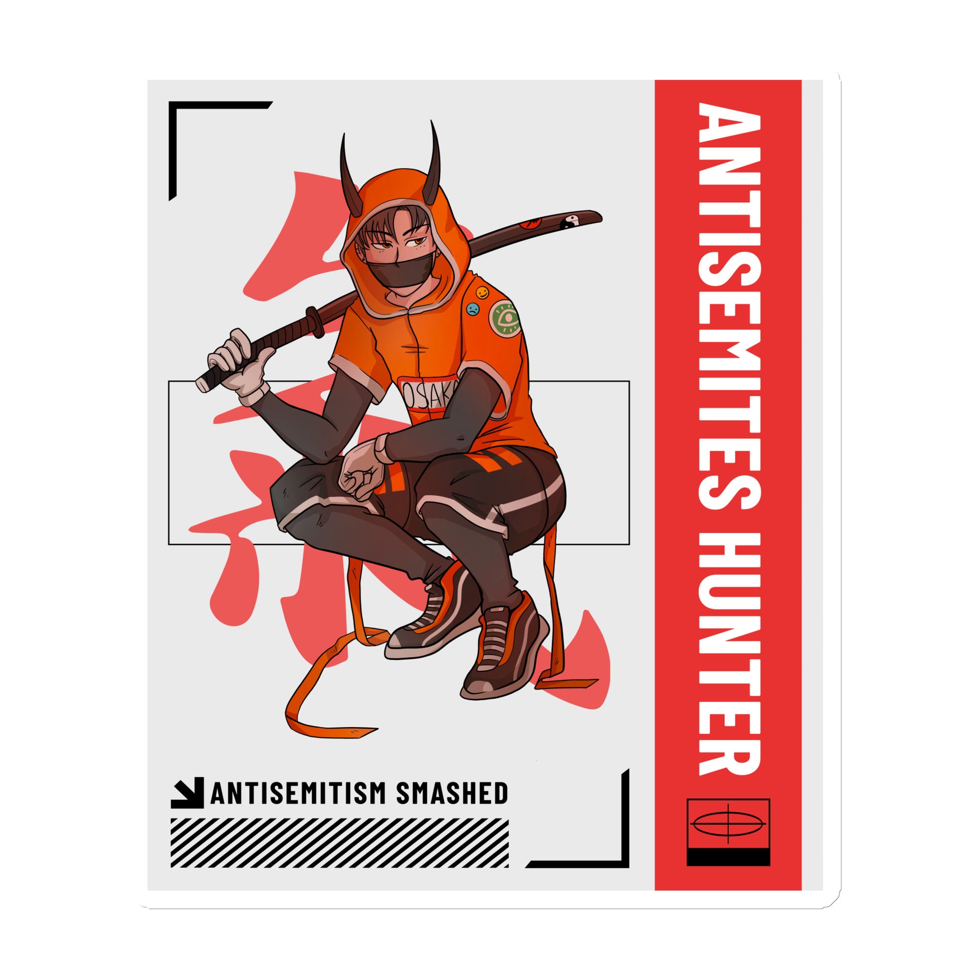Antisemites Hunter | Die-Cut Magnet