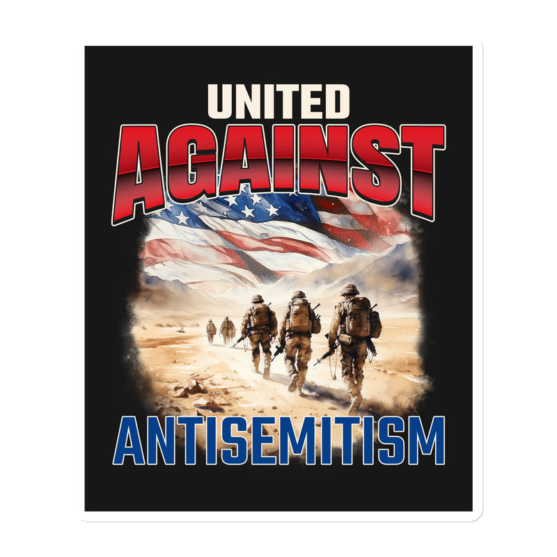 USA Edition | United Against Antisemitism | Die-Cut Magnet