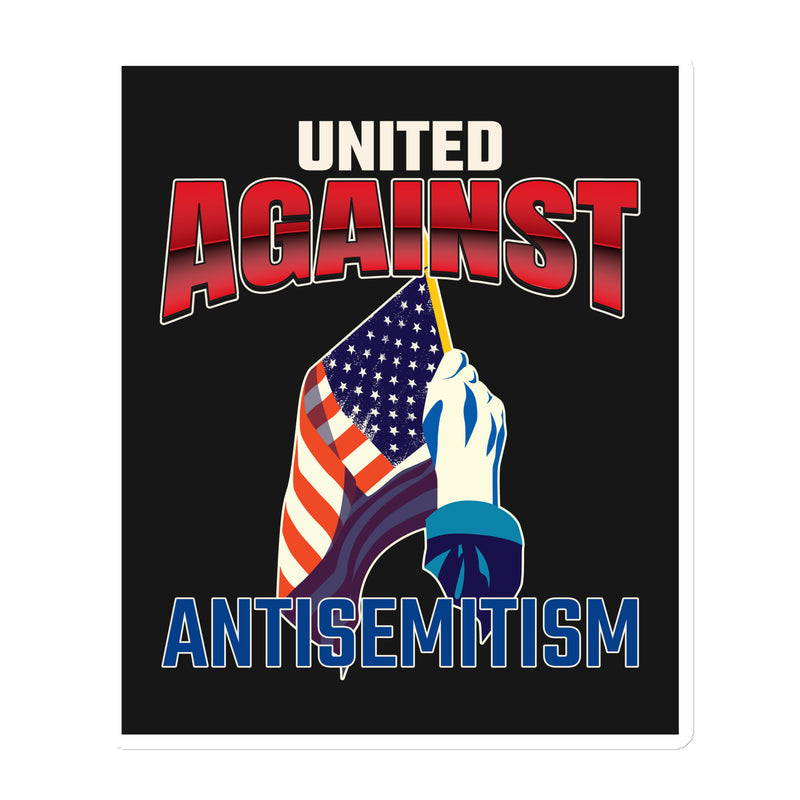 USA Edition | United Against Antisemitism | Die-Cut Magnet