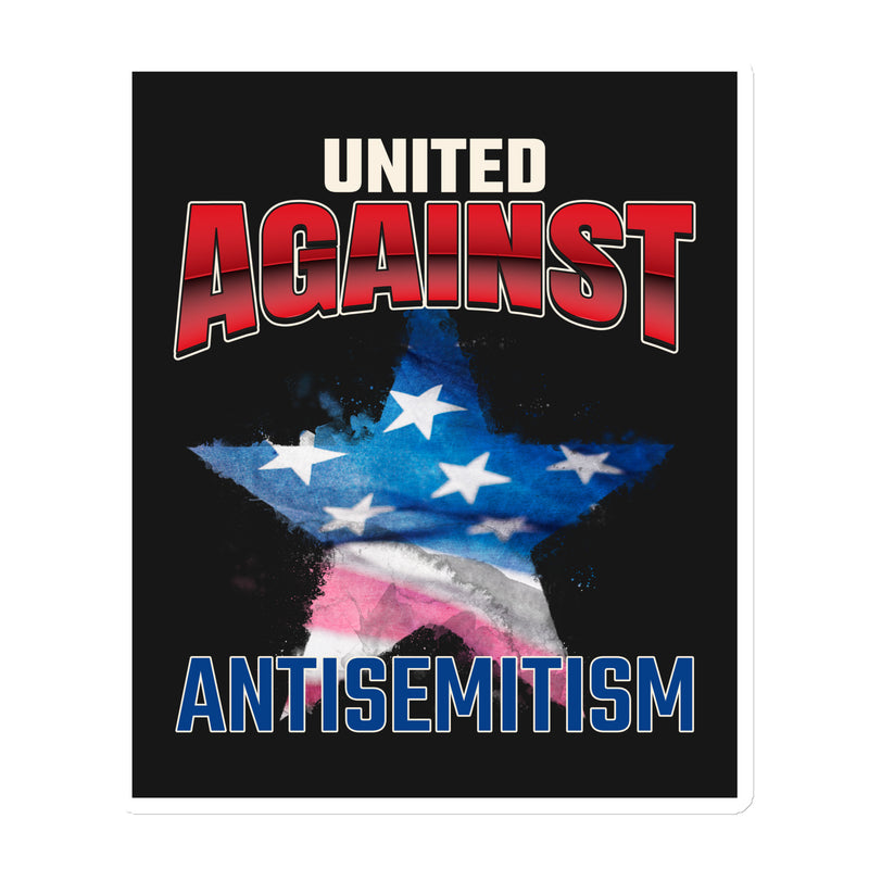 USA Edition | United Against Antisemitism | Die-Cut Magnet