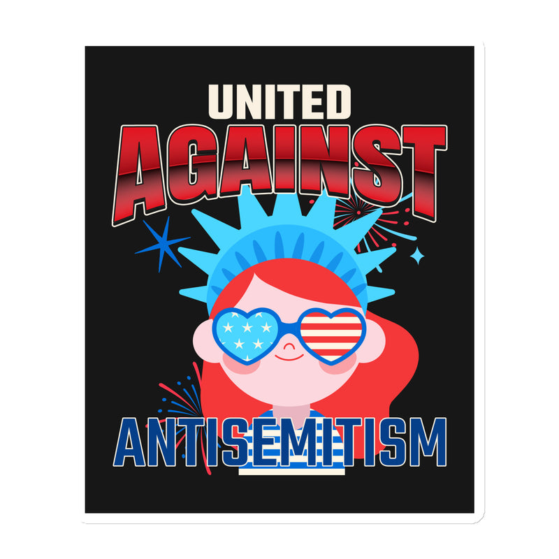 USA Edition | United Against Antisemitism | Die-Cut Magnet
