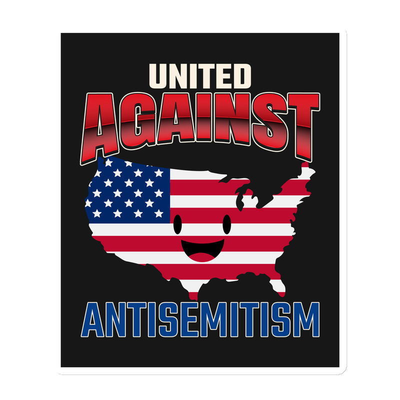 USA Edition | United Against Antisemitism | Die-Cut Magnet