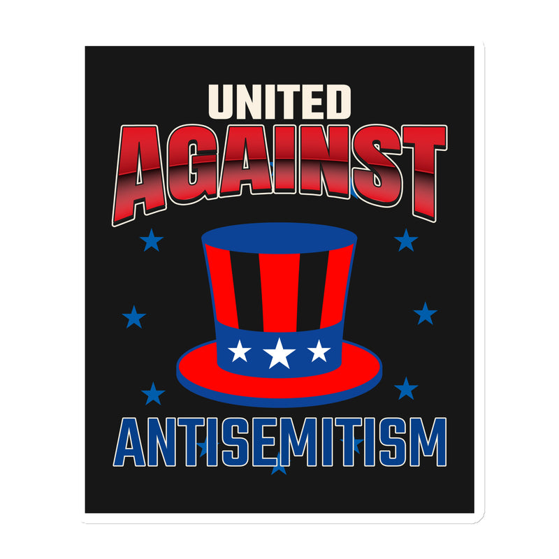 USA Edition | United Against Antisemitism | Die-Cut Magnet