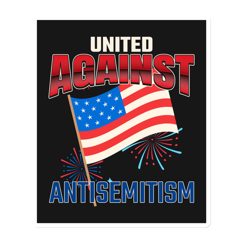 USA Edition | United Against Antisemitism | Die-Cut Magnet