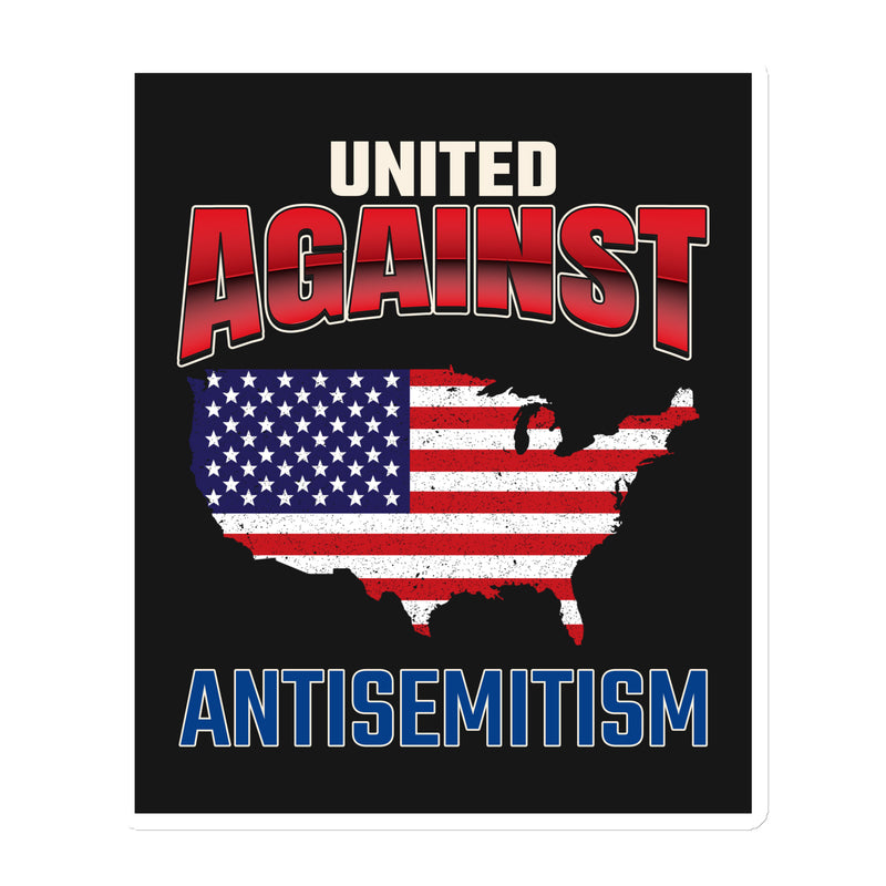 USA Edition | United Against Antisemitism | Die-Cut Magnet