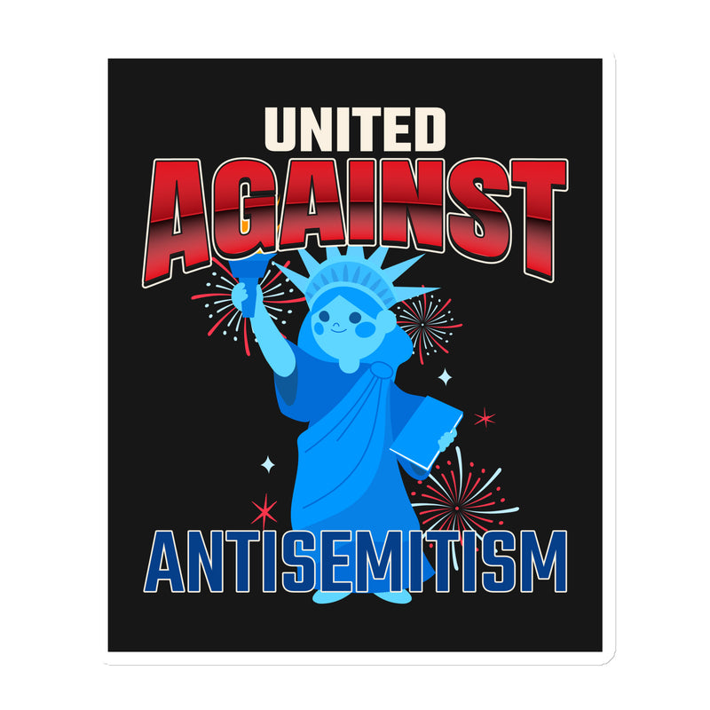 USA Edition | United Against Antisemitism | Die-Cut Magnet