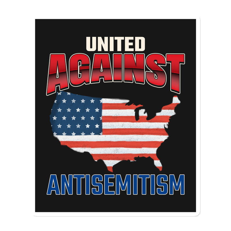 USA Edition | United Against Antisemitism | Die-Cut Magnet