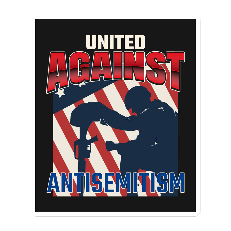 USA Edition | United Against Antisemitism | Die-Cut Magnet