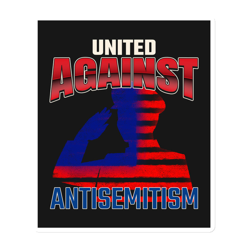 USA Edition | United Against Antisemitism | Die-Cut Magnet