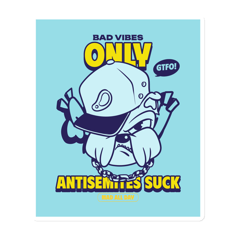 Streetart Graffiti Cartoon | Antisemitism | Die-Cut Magnet