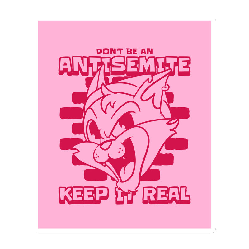 Streetart Graffiti Cartoon | Antisemitism | Die-Cut Magnet