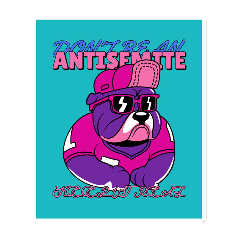 Streetart Graffiti Cartoon | Antisemitism | Die-Cut Magnet