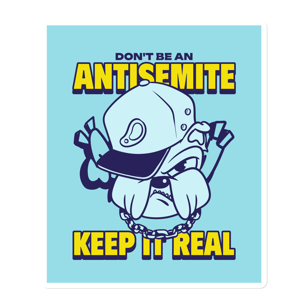 Streetart Graffiti Cartoon | Antisemitism | Die-Cut Magnet