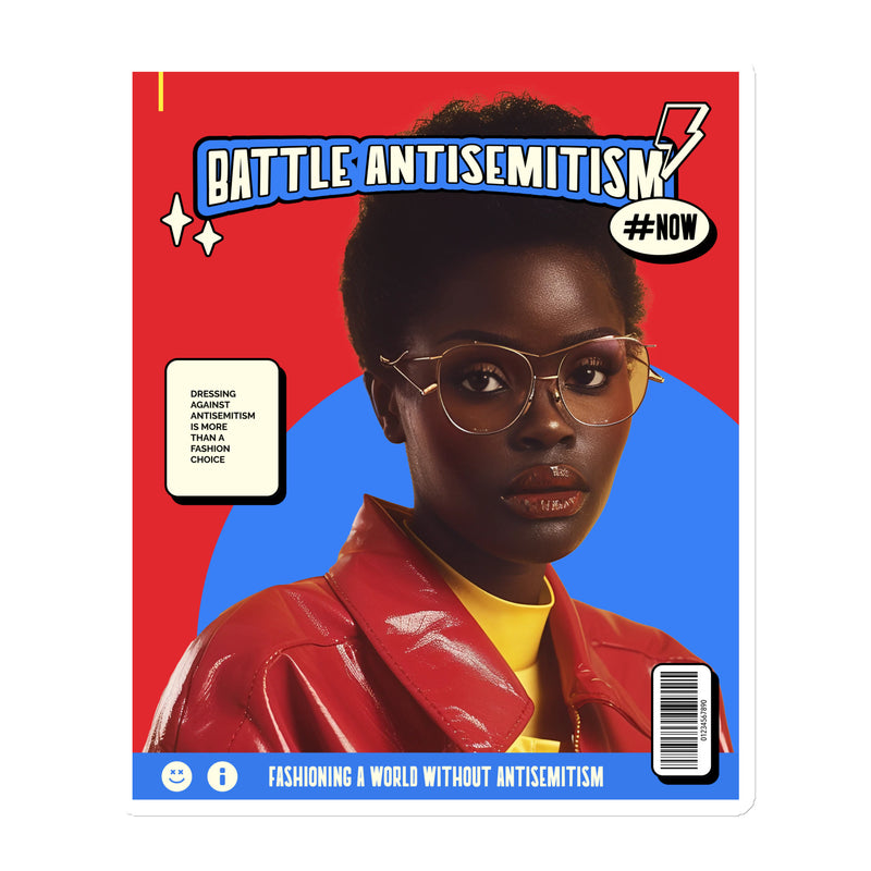 80's Fashion Trend | Battle Antisemitism | Die-Cut Magnet
