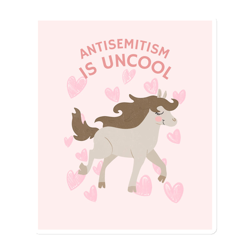 Unicorn Antisemitism Is Uncool | Die-Cut Magnet