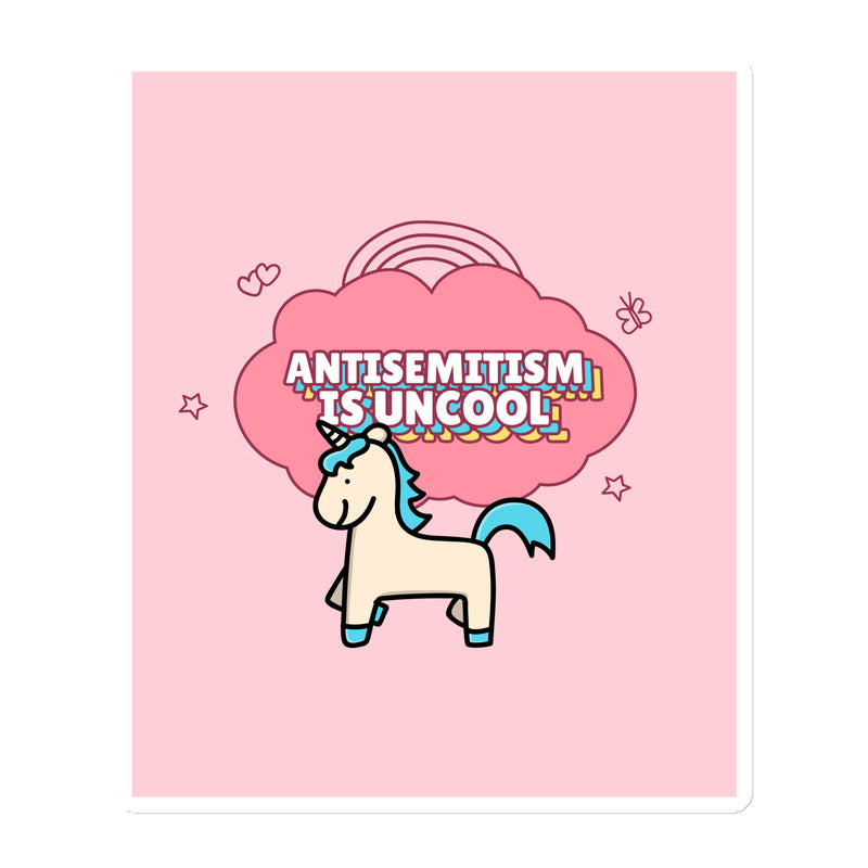 Unicorn Antisemitism Is Uncool | Die-Cut Magnet
