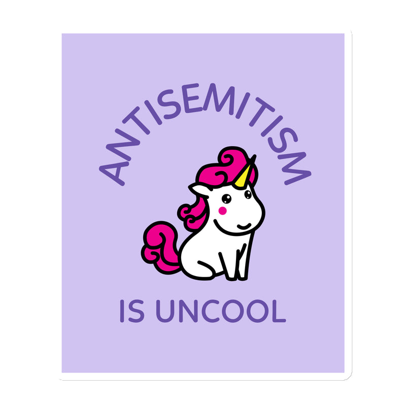 Unicorn Antisemitism Is Uncool | Die-Cut Magnet