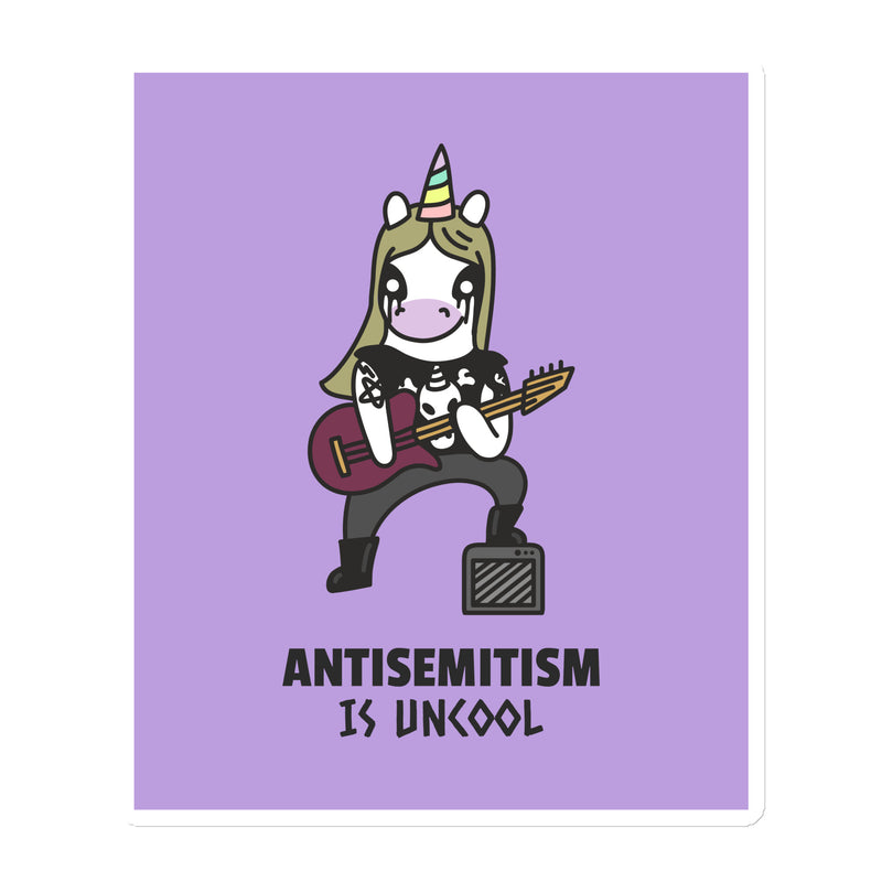 Unicorn Antisemitism Is Uncool | Die-Cut Magnet