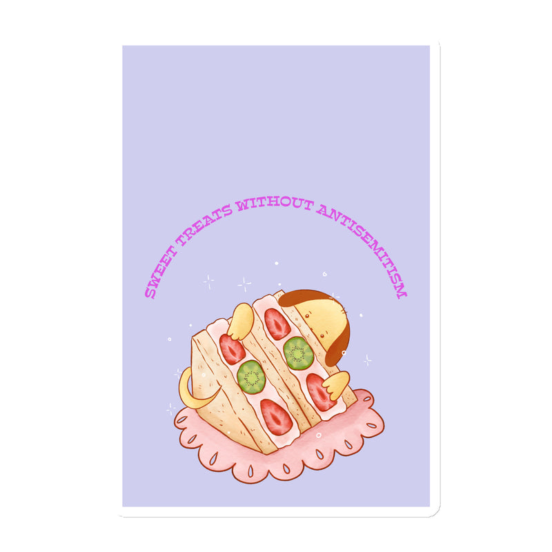 Mealtime Without Antisemitism | Die-Cut Magnet