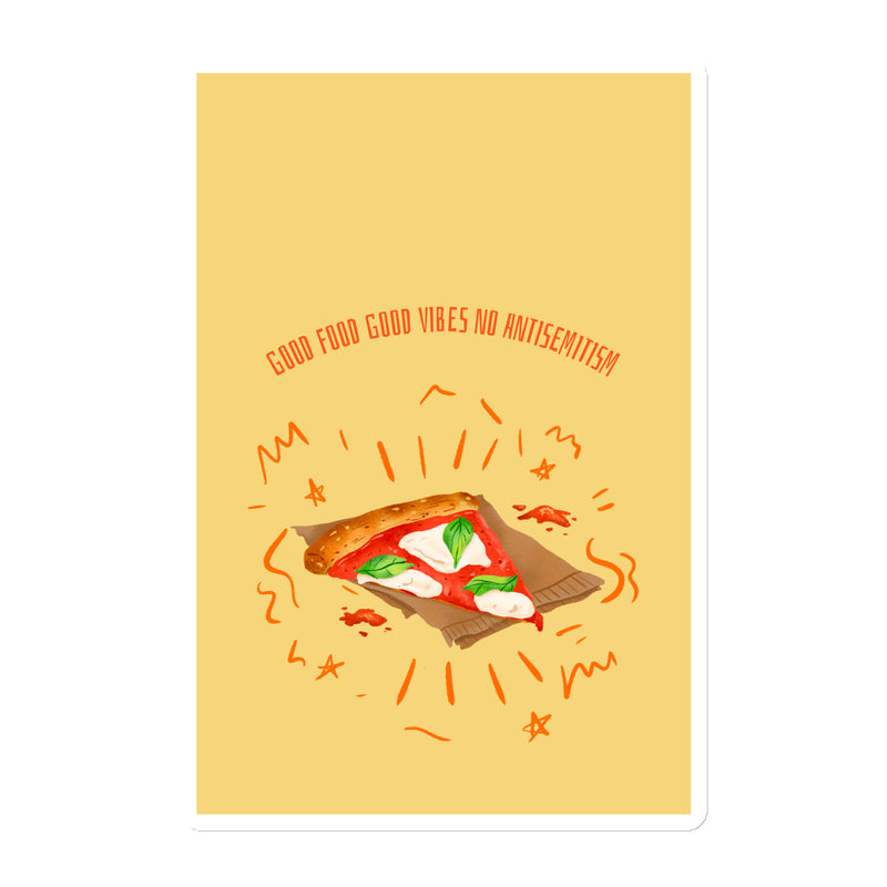Mealtime Without Antisemitism | Die-Cut Magnet