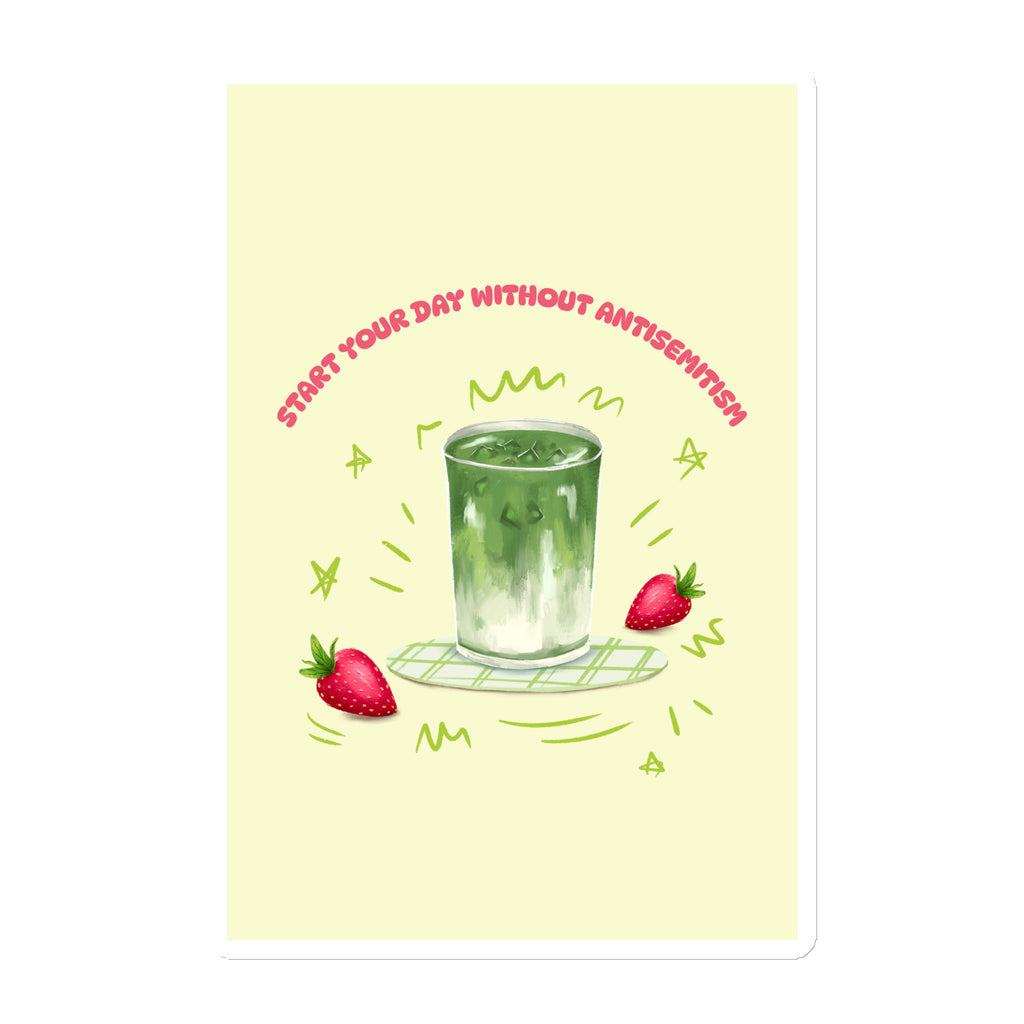 Mealtime Without Antisemitism | Die-Cut Magnet