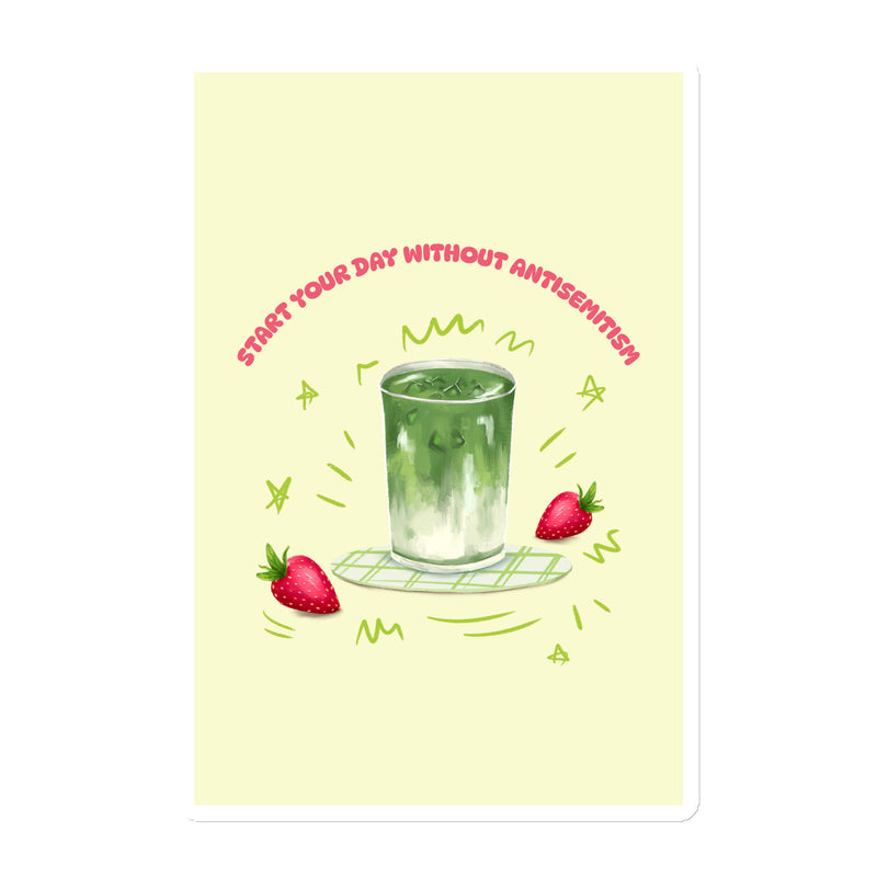 Mealtime Without Antisemitism | Die-Cut Magnet