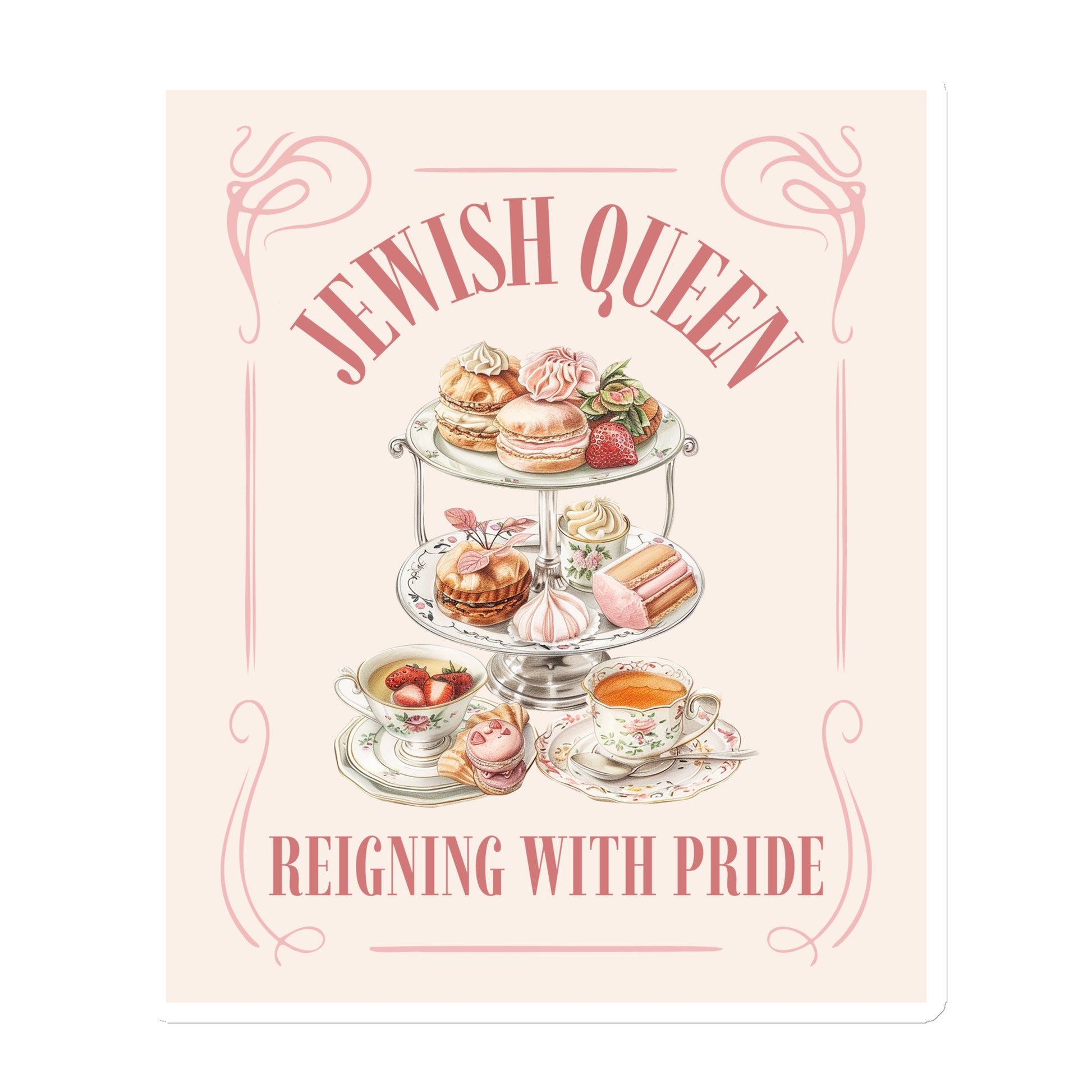 Jewish Queen | Die-Cut Magnet