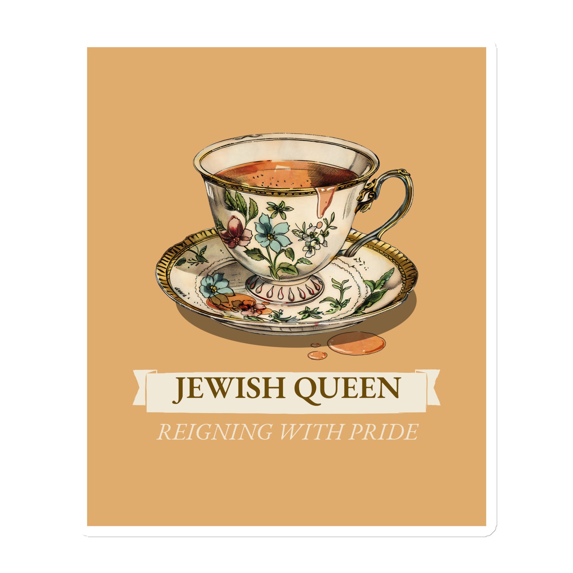 Jewish Queen | Die-Cut Magnet