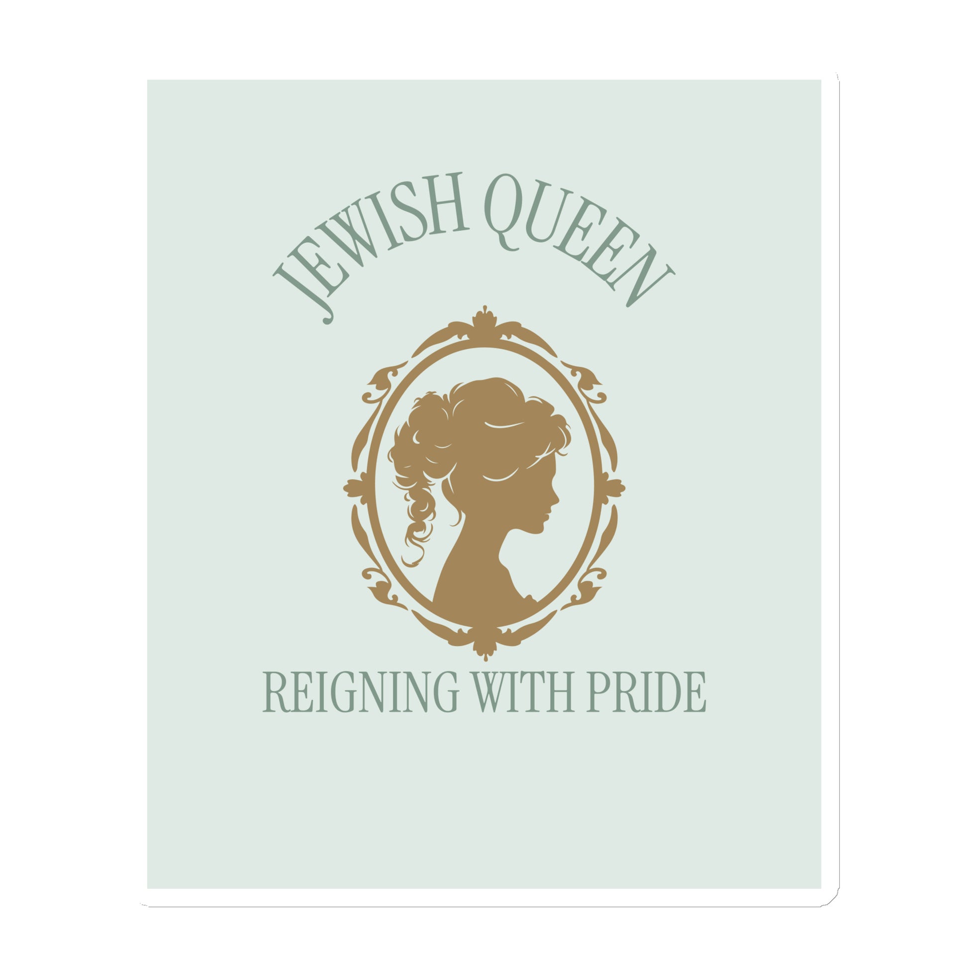 Jewish Queen | Die-Cut Magnet