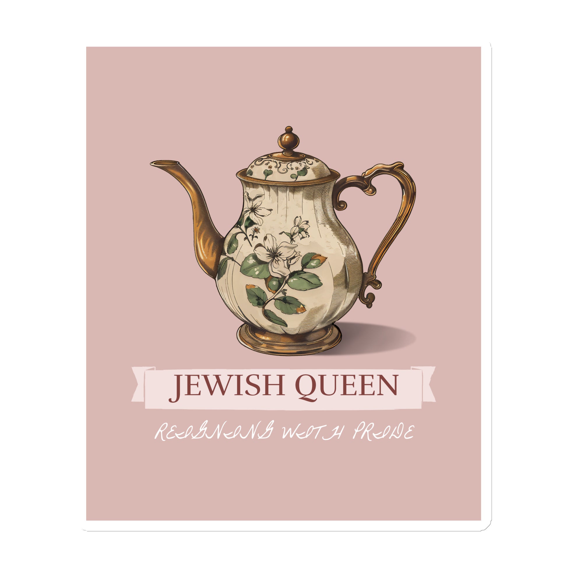 Jewish Queen | Die-Cut Magnet