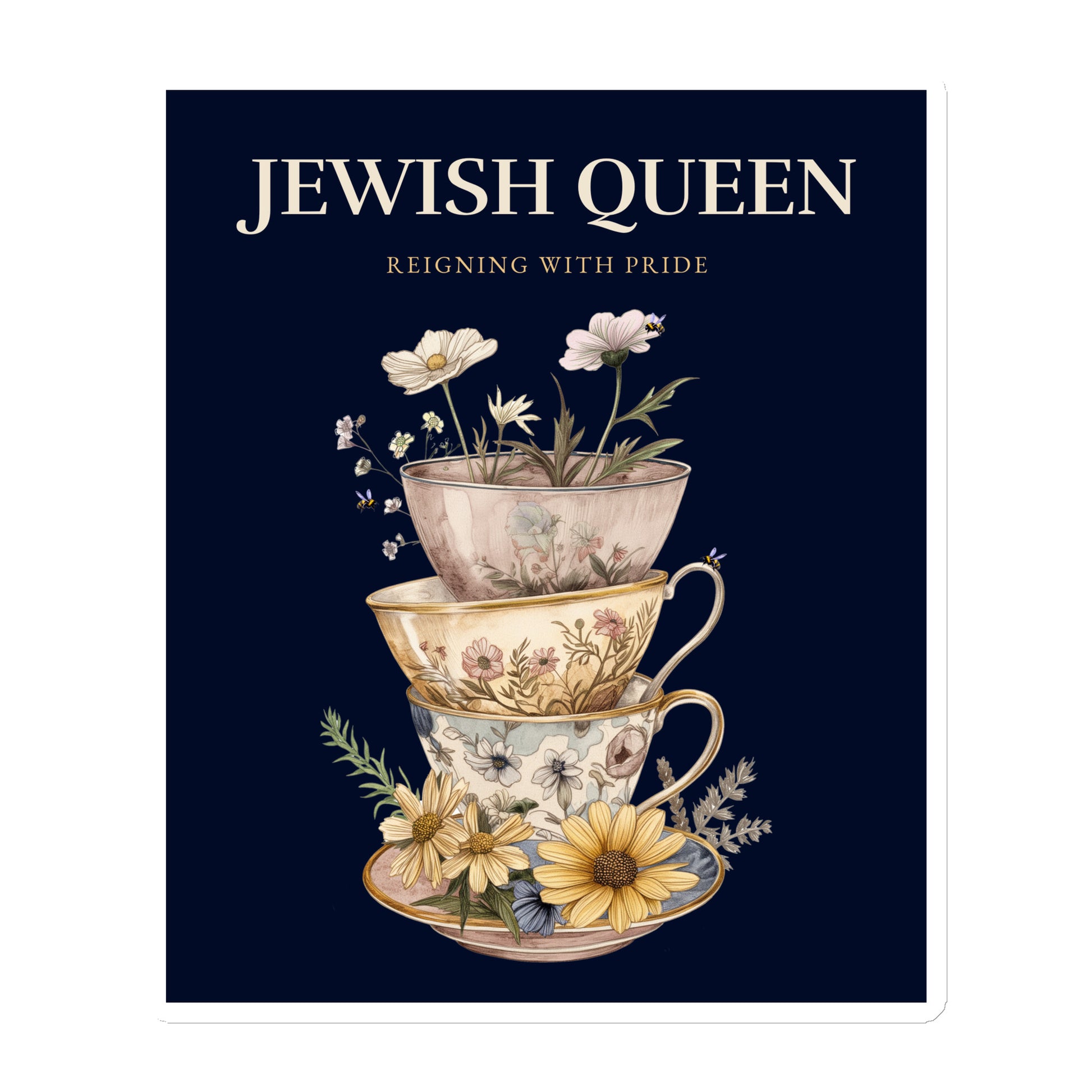 Jewish Queen | Die-Cut Magnet