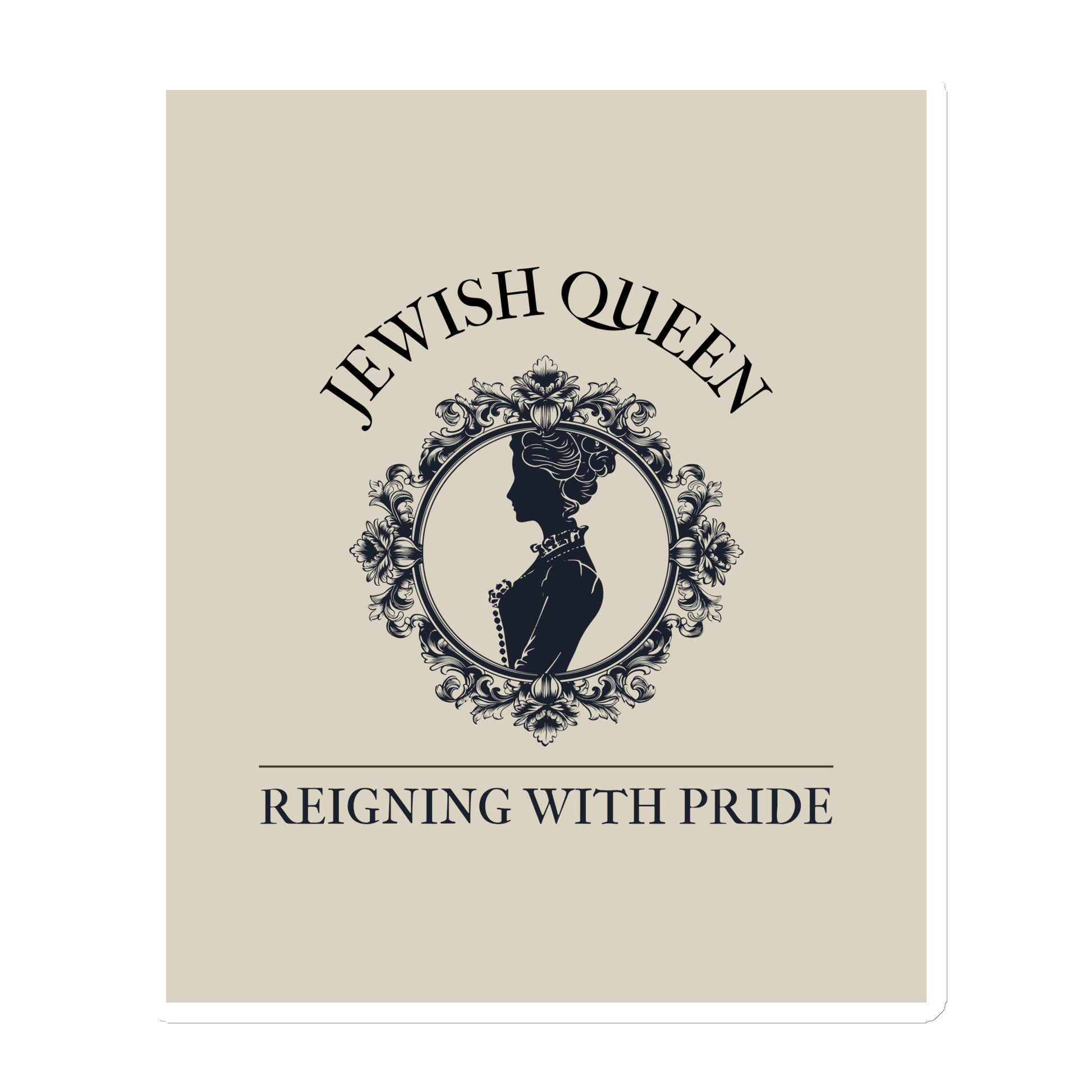 Jewish Queen | Die-Cut Magnet