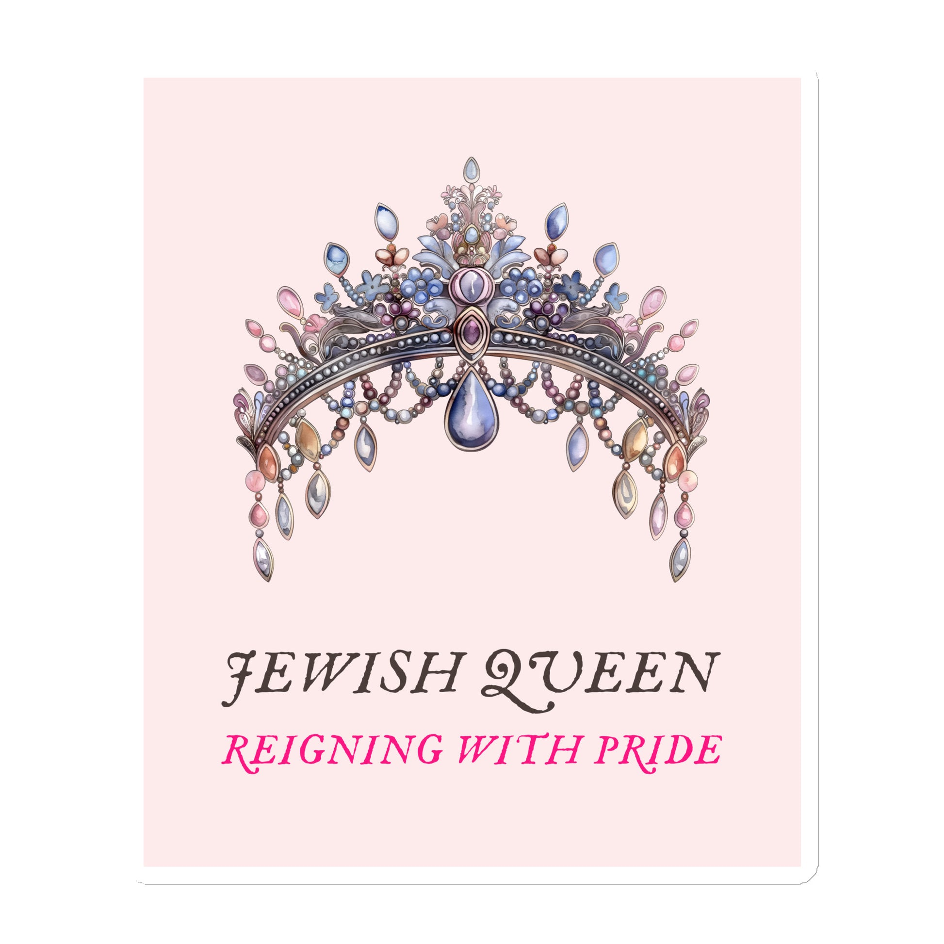 Jewish Queen | Die-Cut Magnet