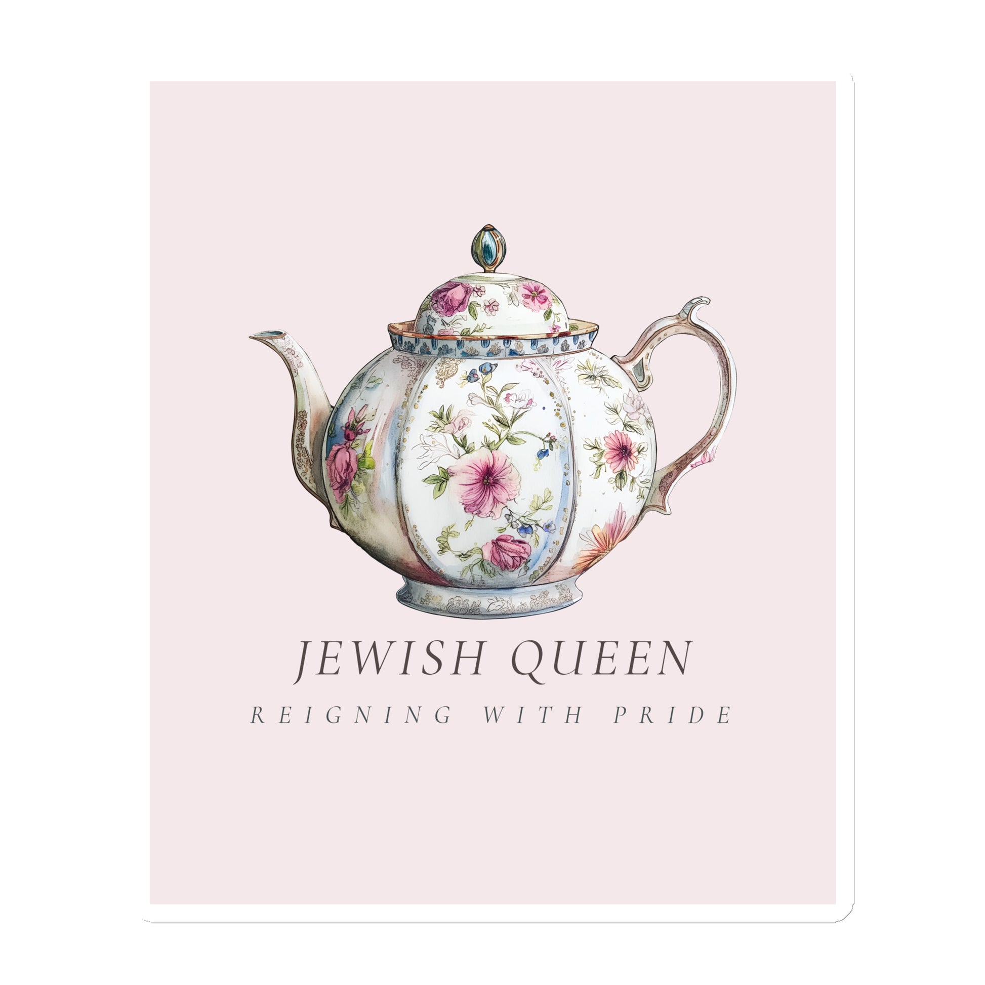 Jewish Queen | Die-Cut Magnet