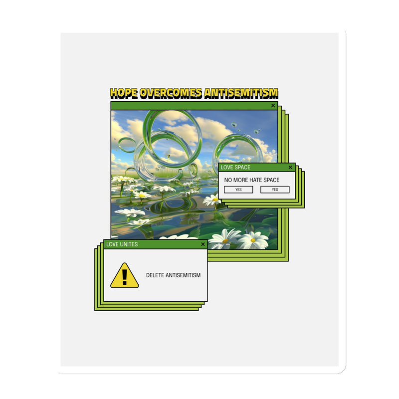 A Colorful Dream | Antisemitism | Die-Cut Magnet
