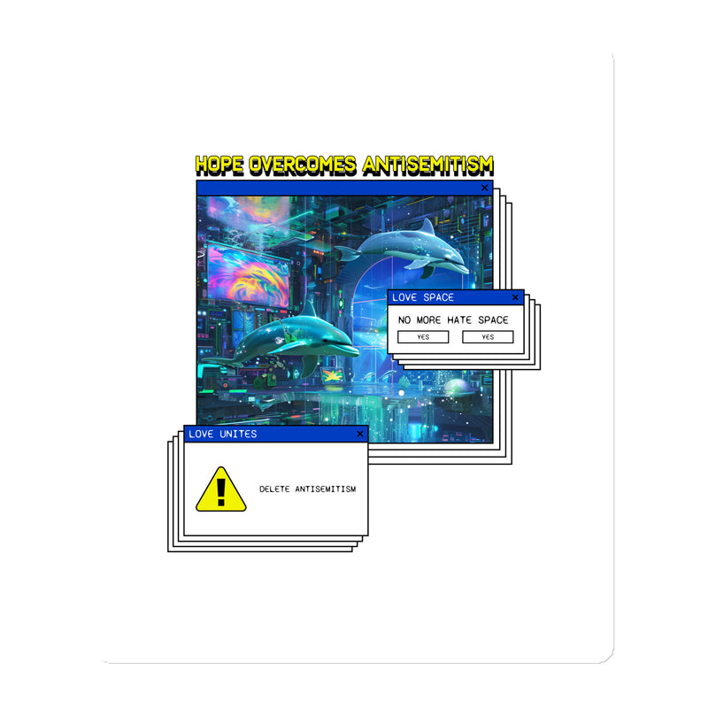 A Colorful Dream | Antisemitism | Die-Cut Magnet